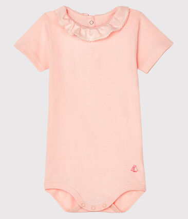 PETIT BATEAU - Body bébé fille à collerette