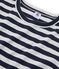Tee shirt manches courtes iconique femme bleu SMOKING/gris BELUGA