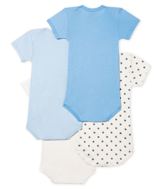 Lot de 4 bodies manches courtes bébé garçon variante 1