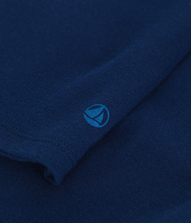 TEE-SHIRT L'ICONIQUE COCOTTE EN COTON FEMME bleu fonc&eacute;