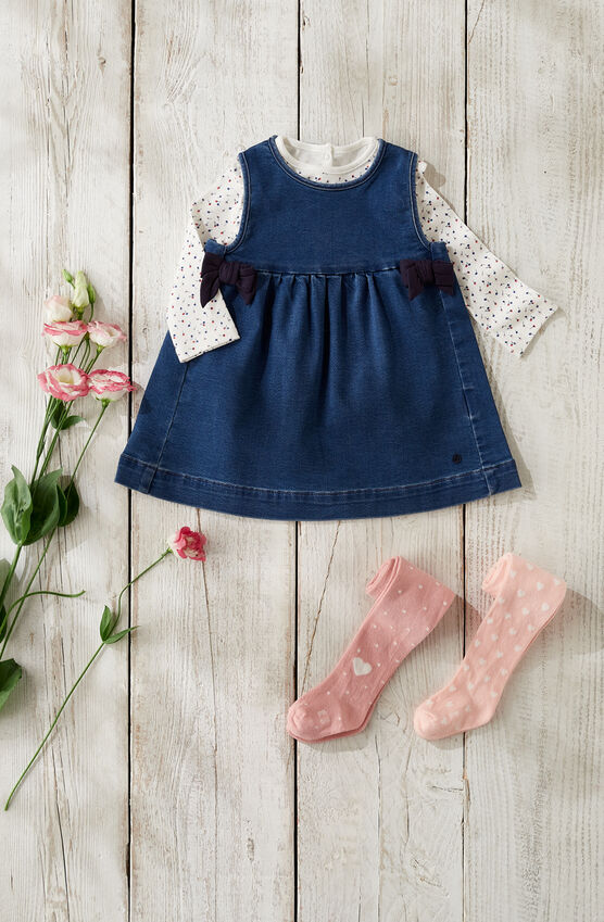 Petit Bateau Bertine Robe Bebe Fille Ensembles Bebe Fille 0 24m Asperindo Id