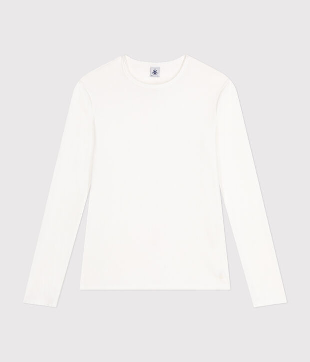 TEE-SHIRT L'ICONIQUE COCOTTE EN COTON FEMME blanc
