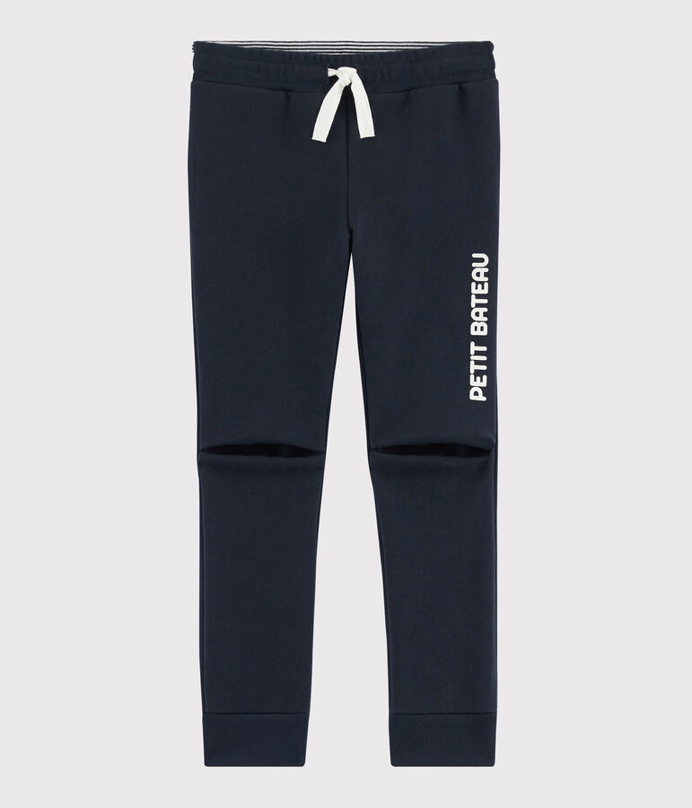 Pantalon de sport enfant gar&ccedil;on bleu SMOKING