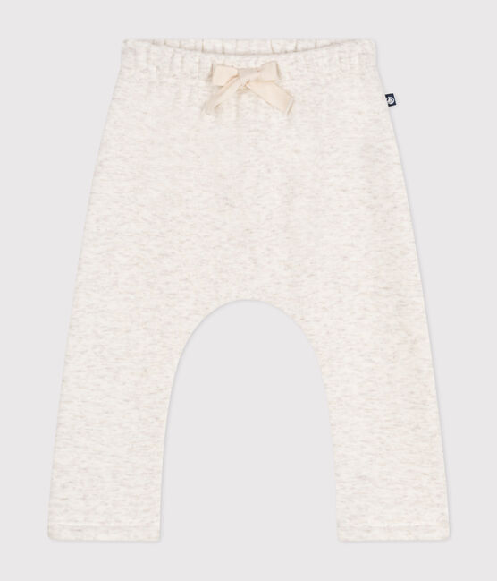 Pantalon en molleton doux et chaud bébé beige MONTELIMAR CHINE