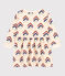 Robe imprimée manches longues en molleton enfant fille AVALANCHE+INCOGNITO/ MULTICO