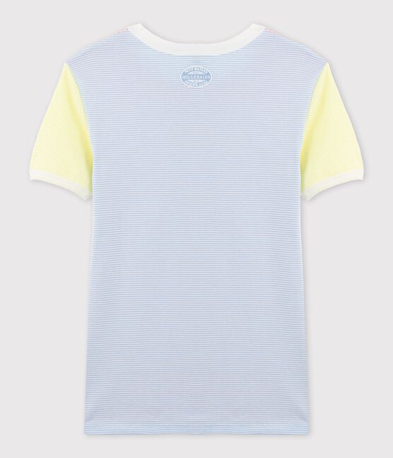 Tee shirt iconique en coton rayé Femme rose GRETEL/blanc MARSHMALLOW