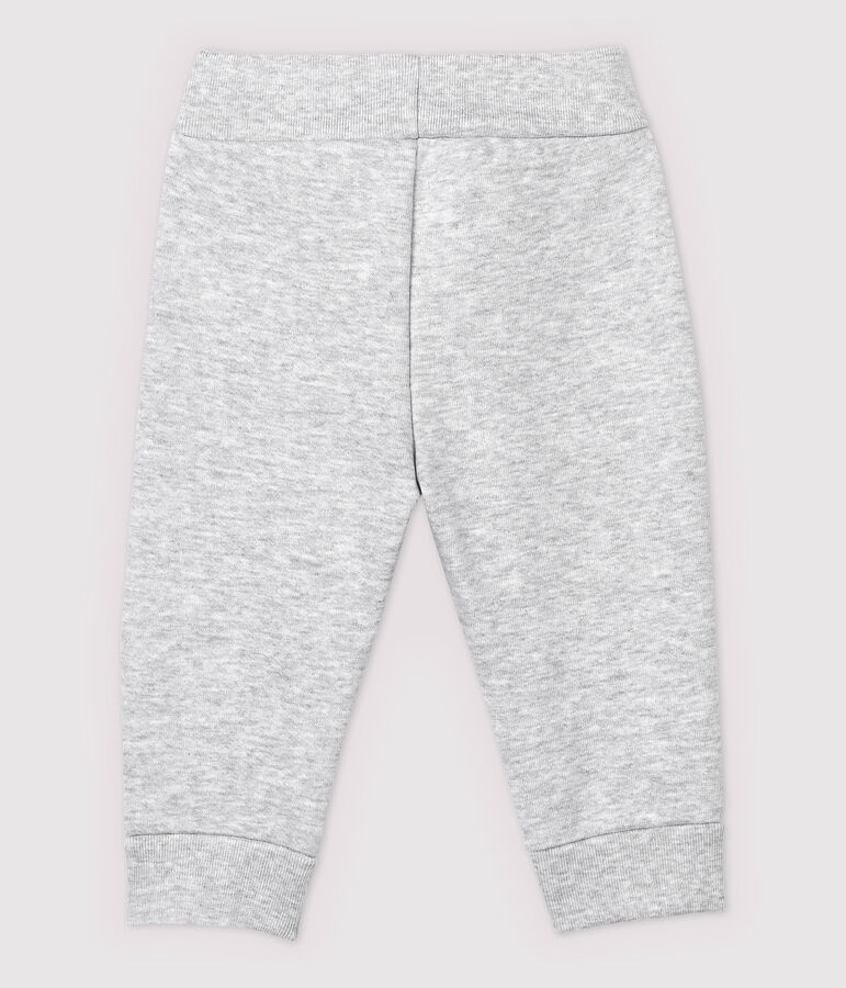 Pantalon en molleton b&eacute;b&eacute; fille/ b&eacute;b&eacute; gar&ccedil;on gris