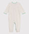 Pyjama bébé en velours uni beige MONTELIMAR CHINE