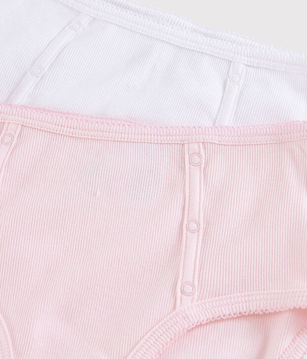 Lot 2 culottes en coton l&eacute;ger Femme multicouleur