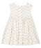 Robe de cérémonie bébé fille blanc ECUME