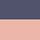 bleu / rose