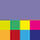 violet / multicouleur