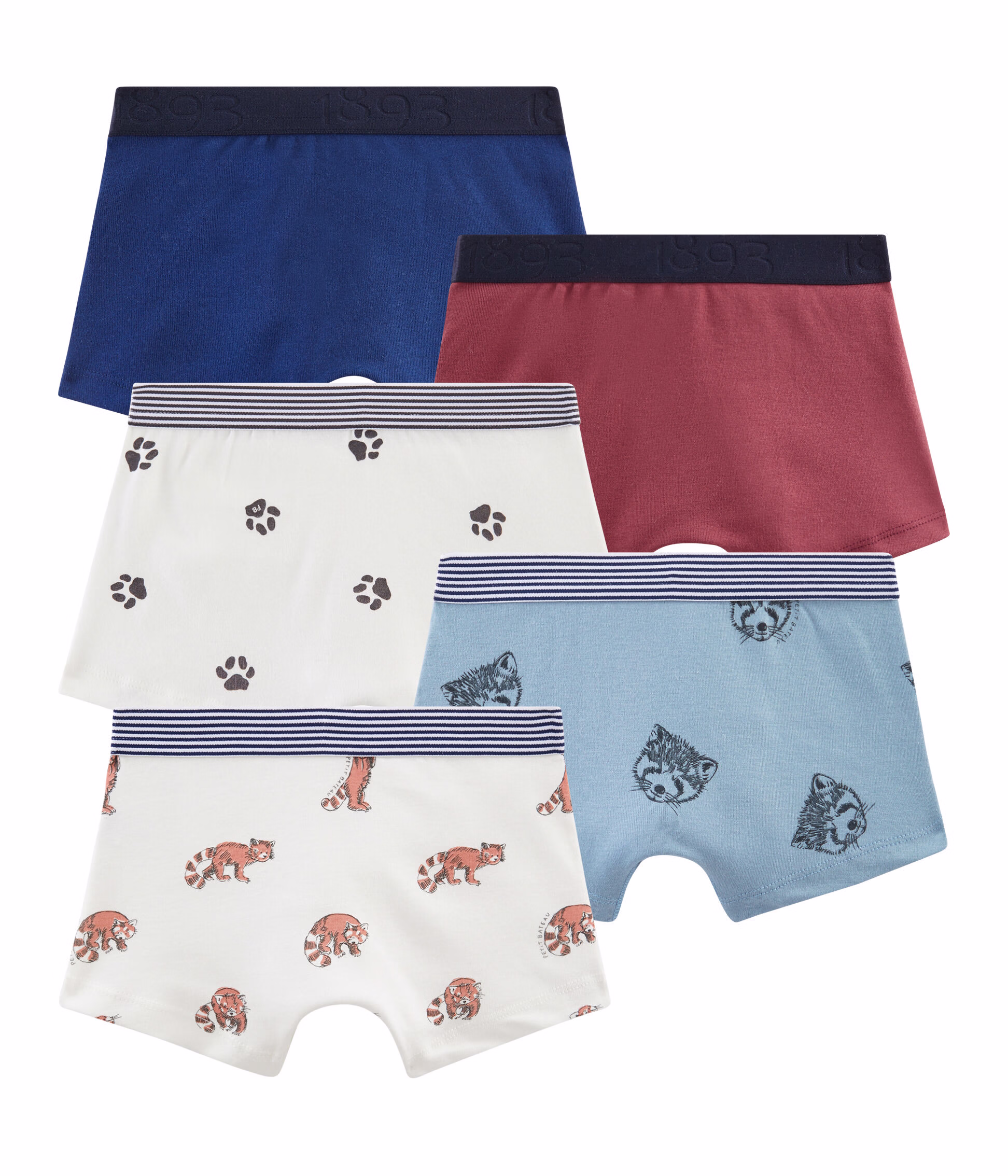Lot de 5 boxers petit gar on 4992300040
