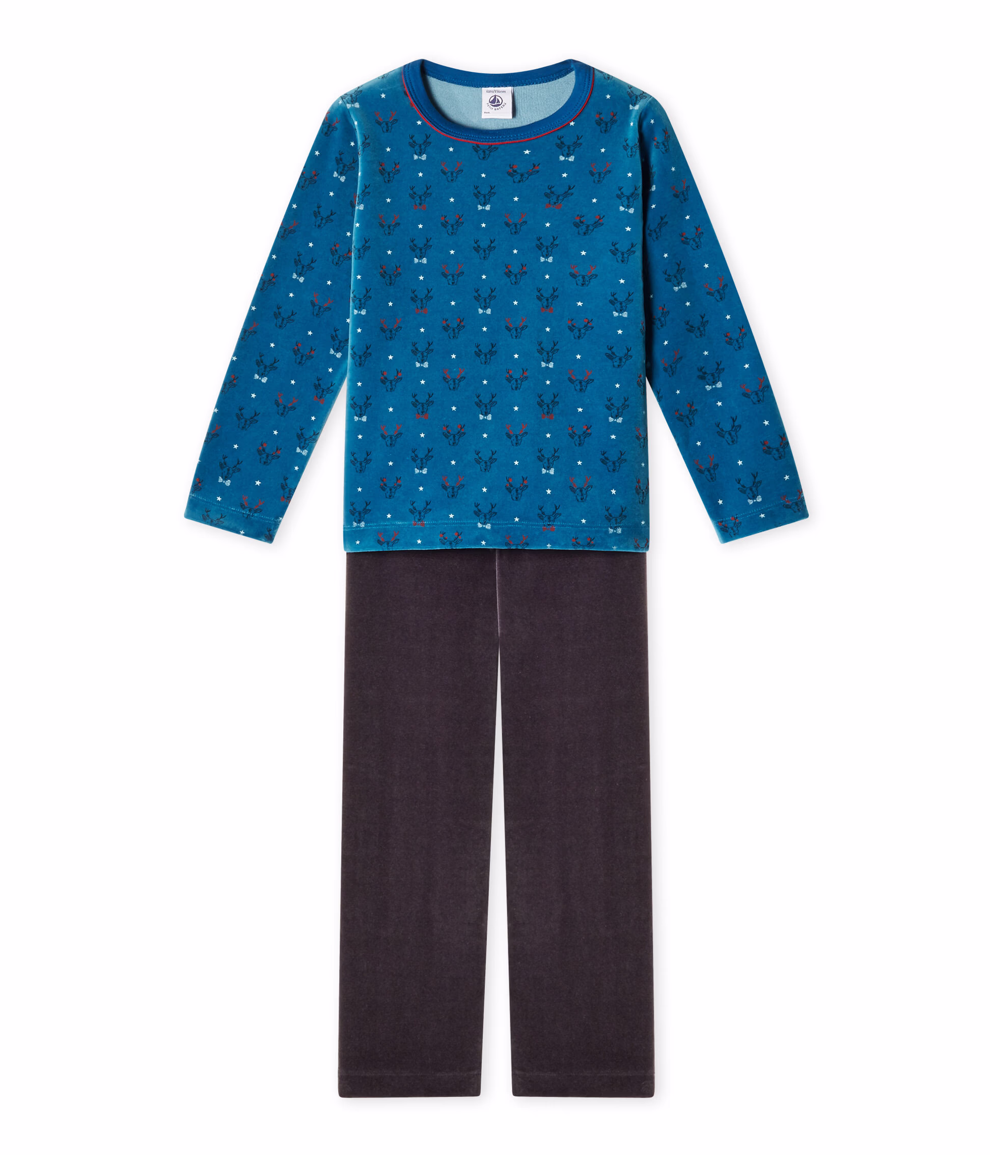 Pyjama gar on en bouclette velours 2654024