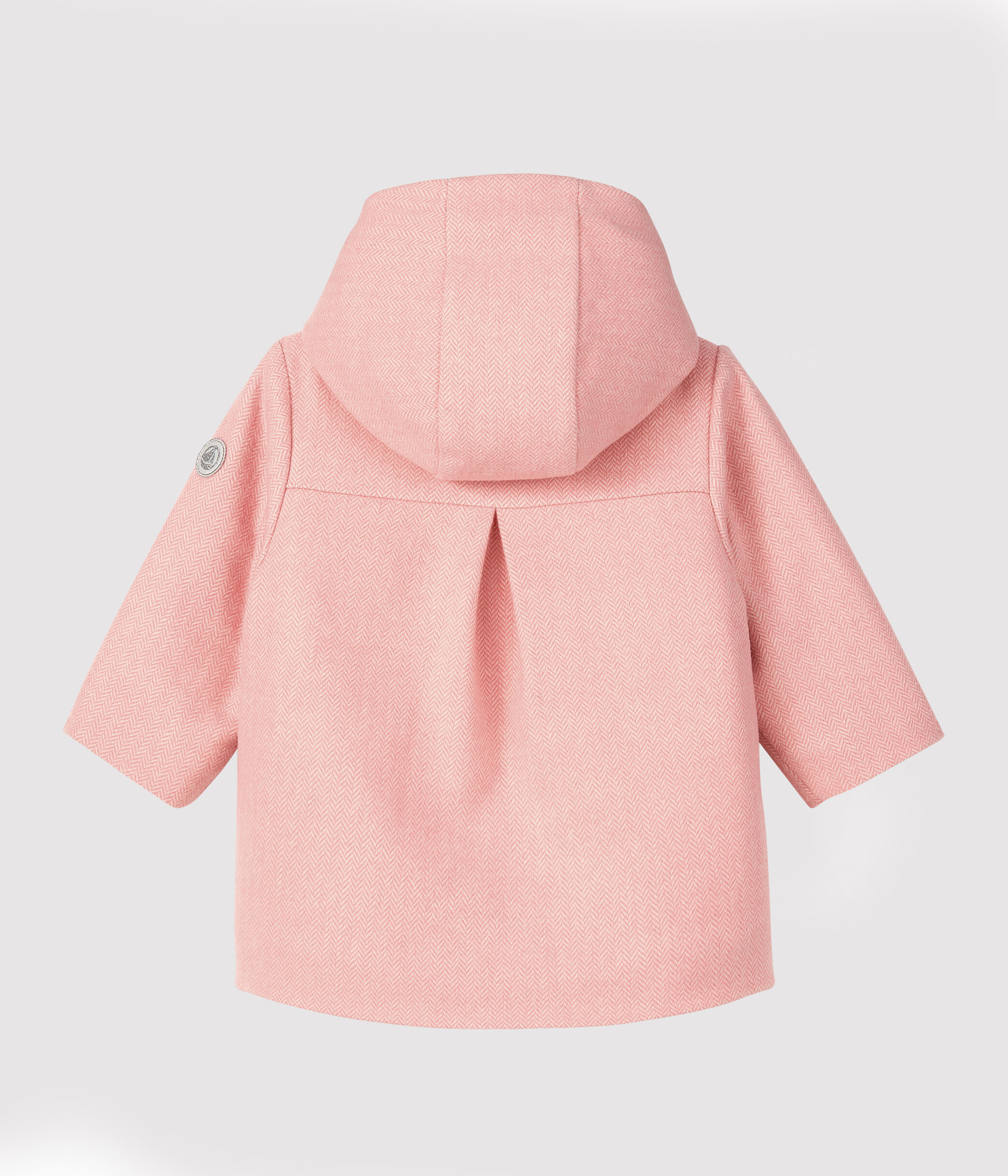 Manteau b b fille en drap de laine 5617501