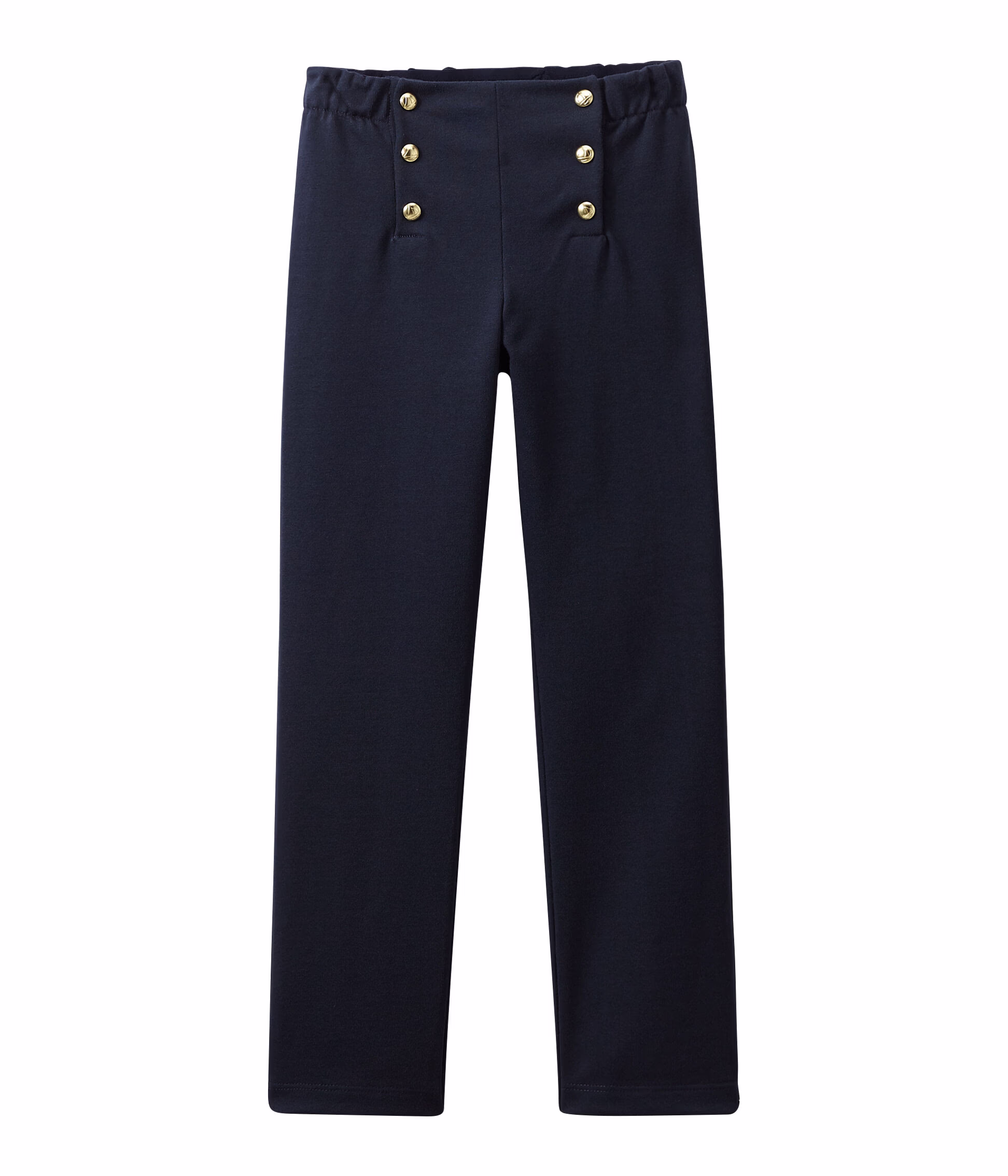 Pantalon à pont femme bleu sale marine