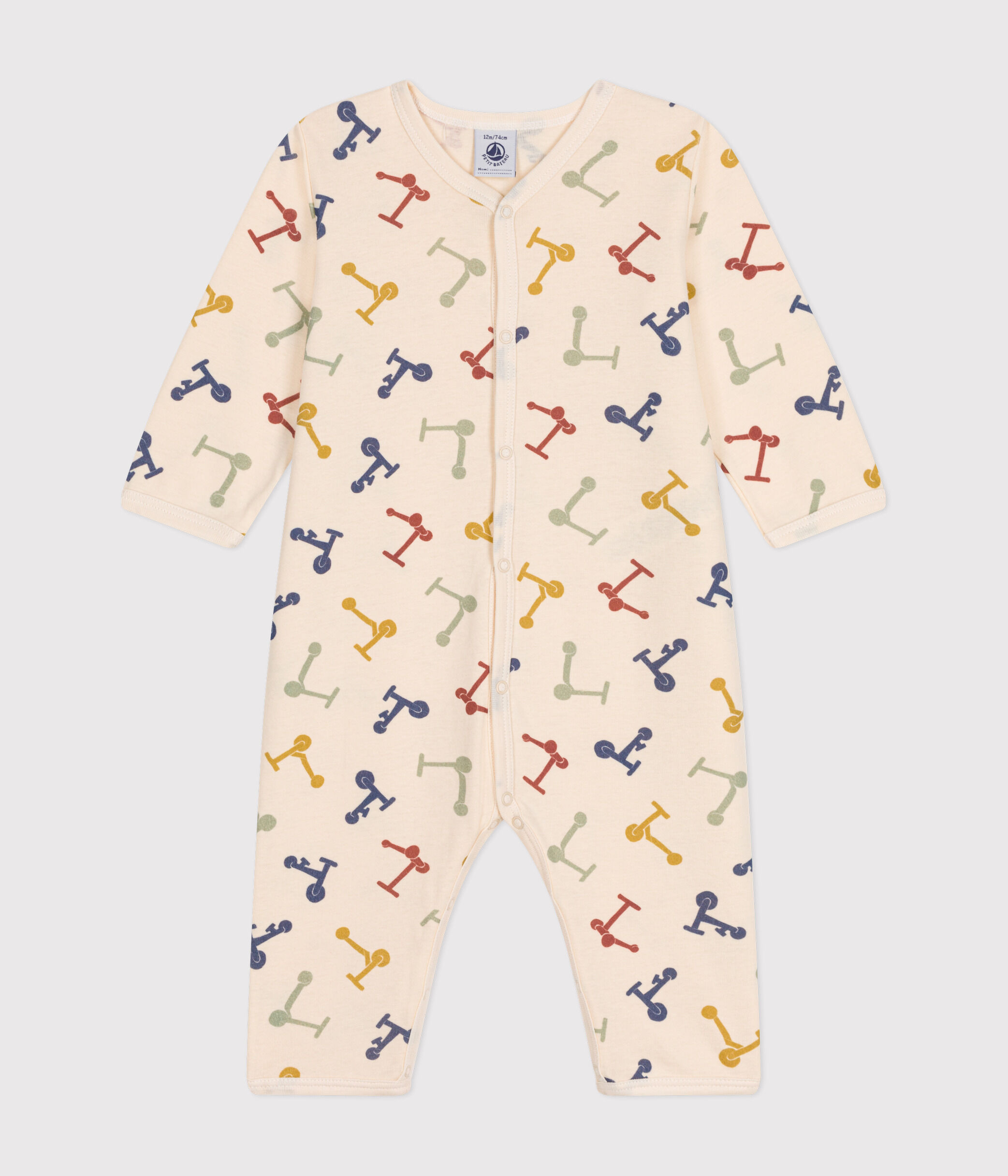 Pyjama sans pieds en coton b b A09LU05