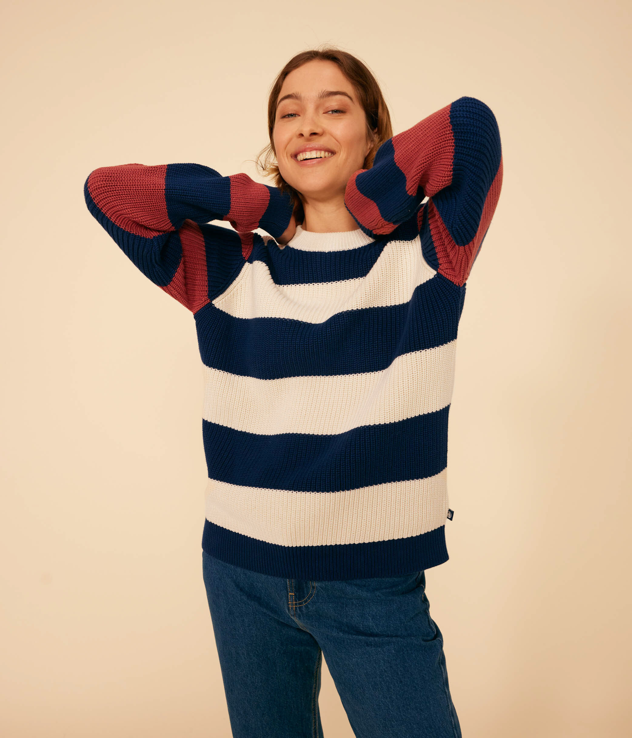 Pull long best sale coton femme