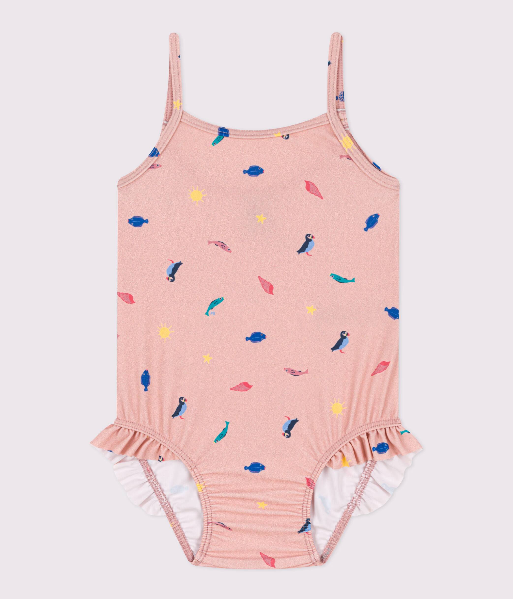 Maillot de bain 1 pi ce b b en mati re recycl e A07R501