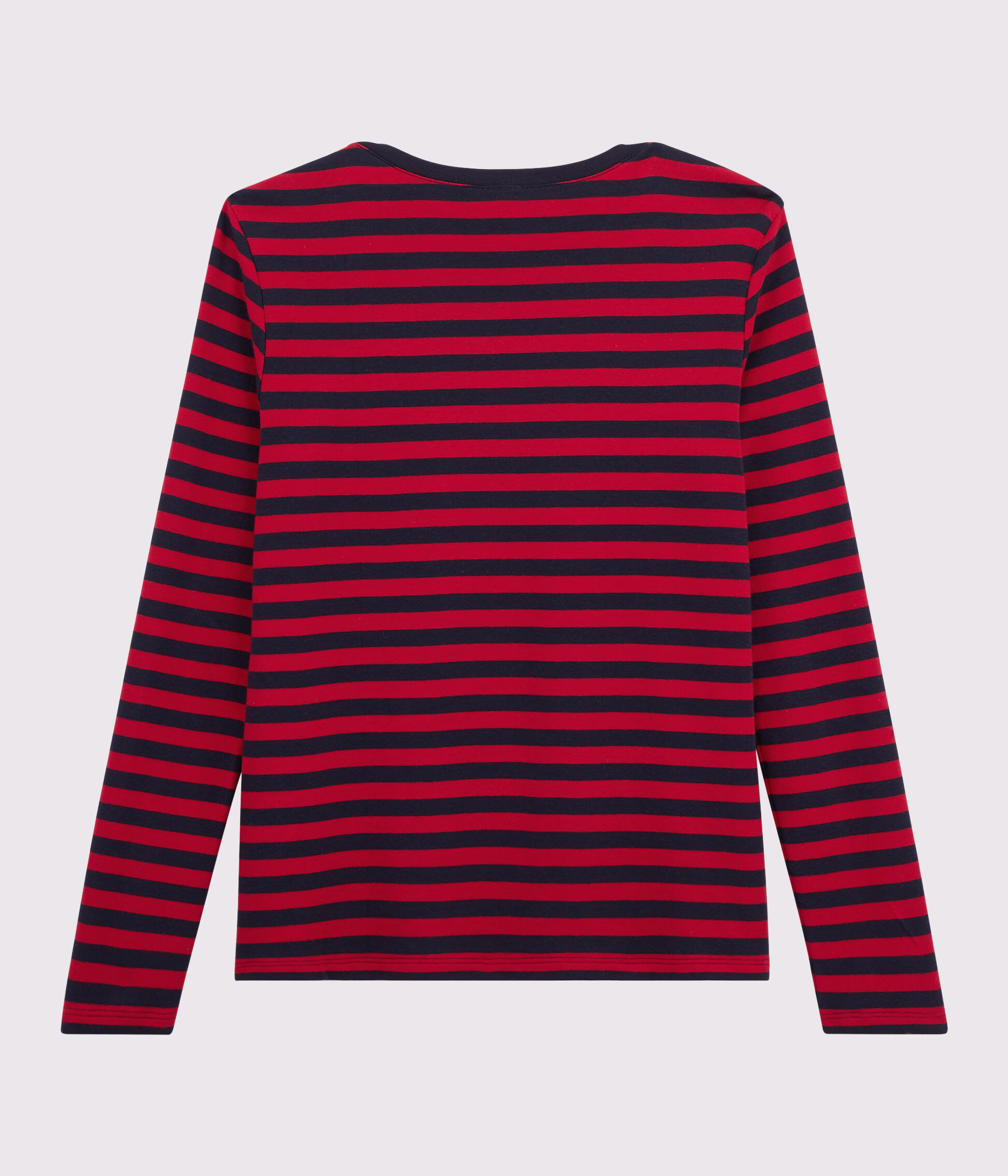 T shirt manche longue rayé 2025 femme