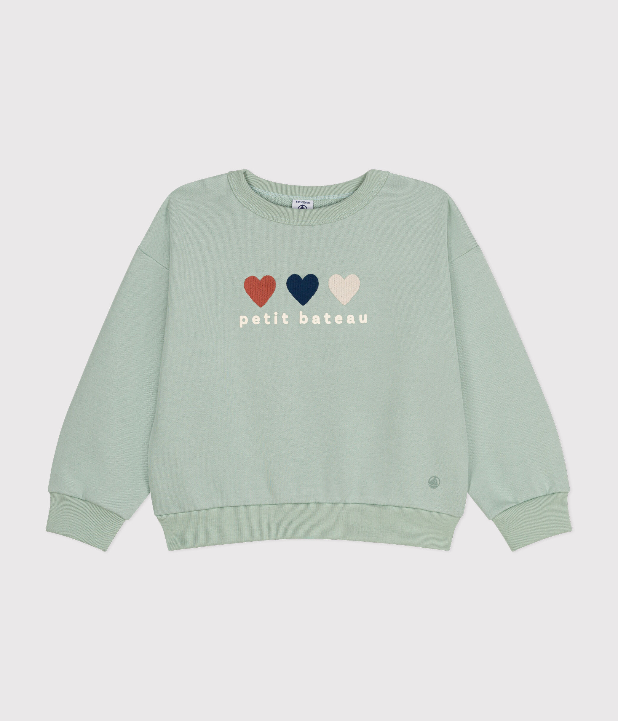 Sweatshirt en molleton enfant fille HERBIER Petit Bateau