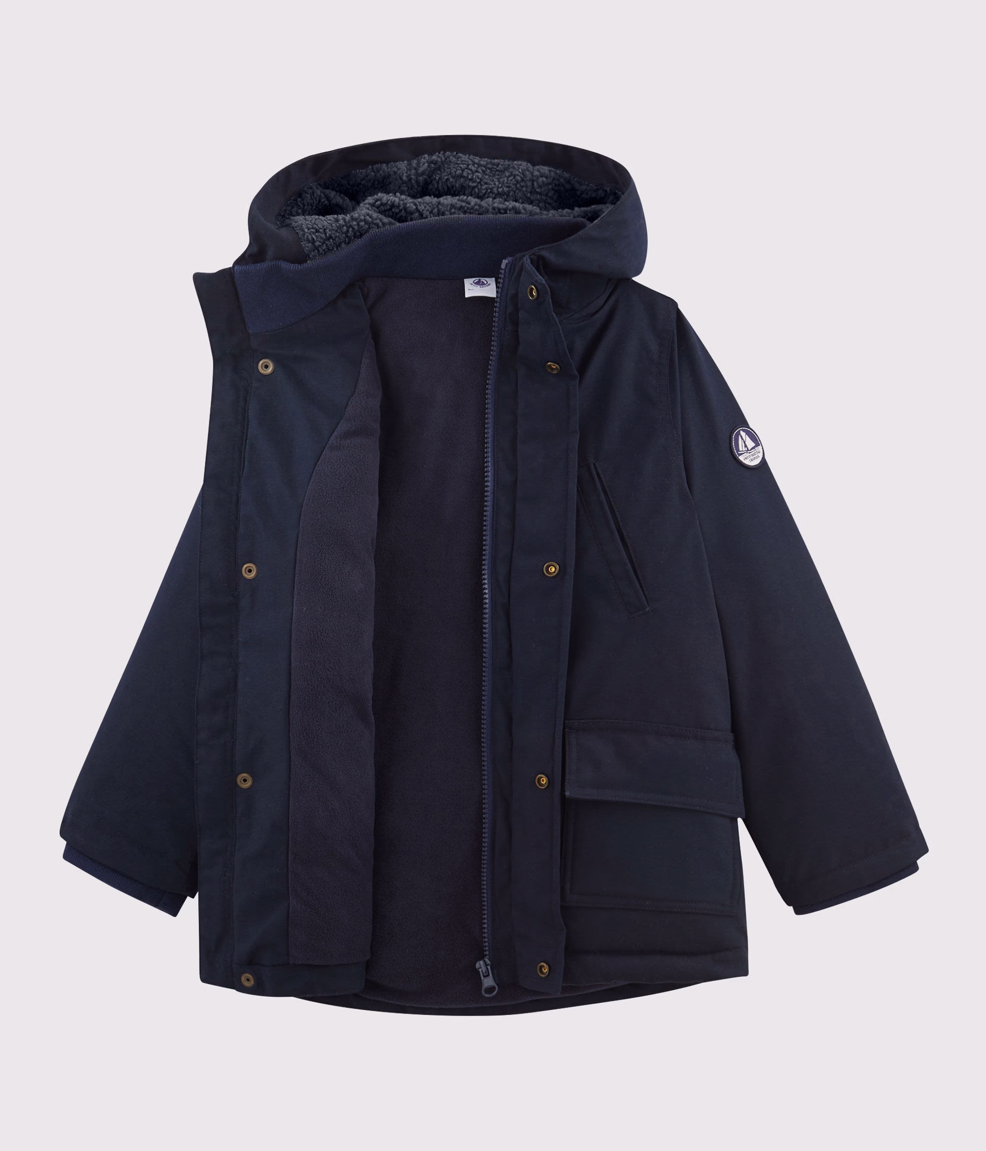 Manteau bébé 2025 garçon petit bateau