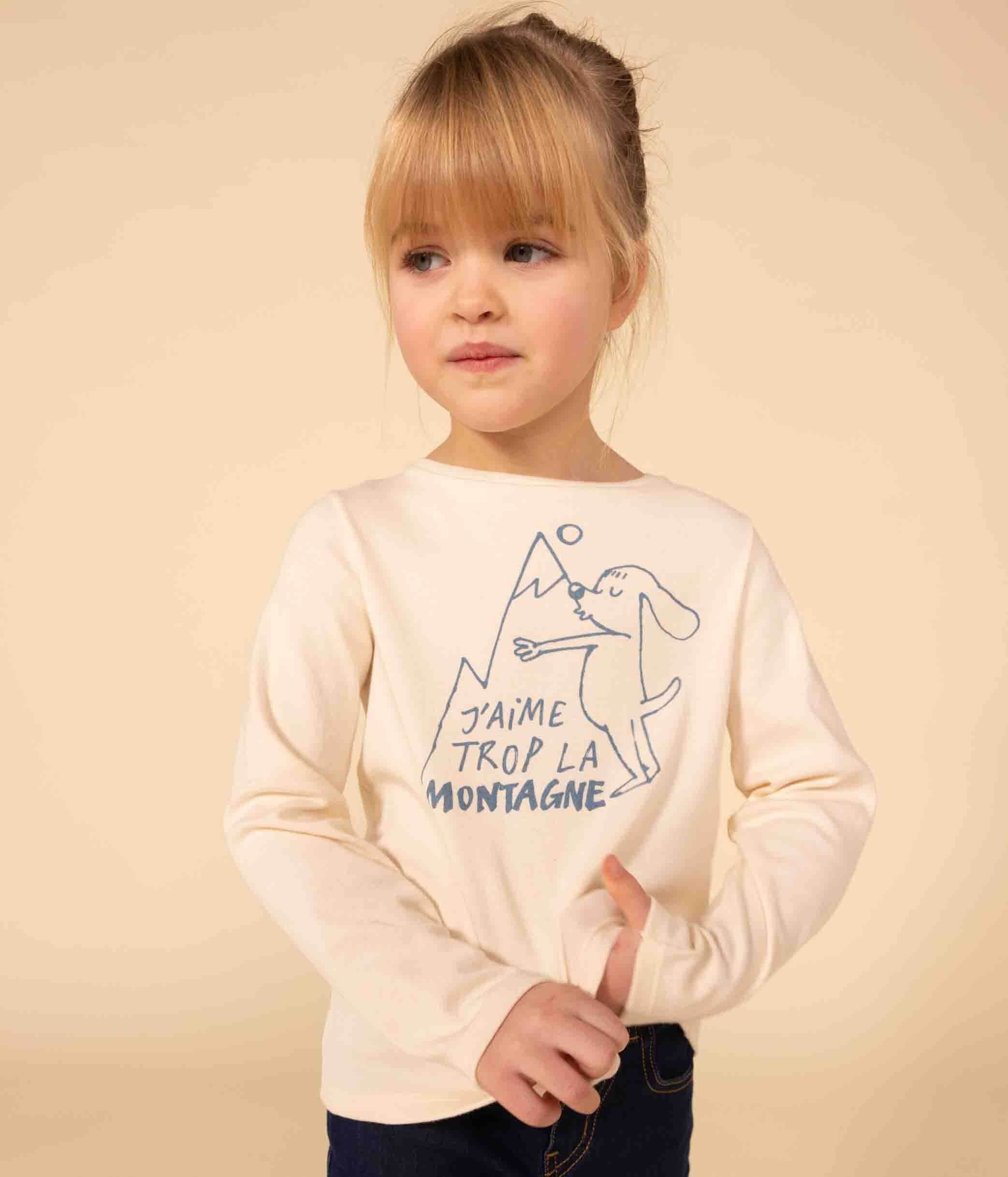 Tee shirt manche on sale longue fille
