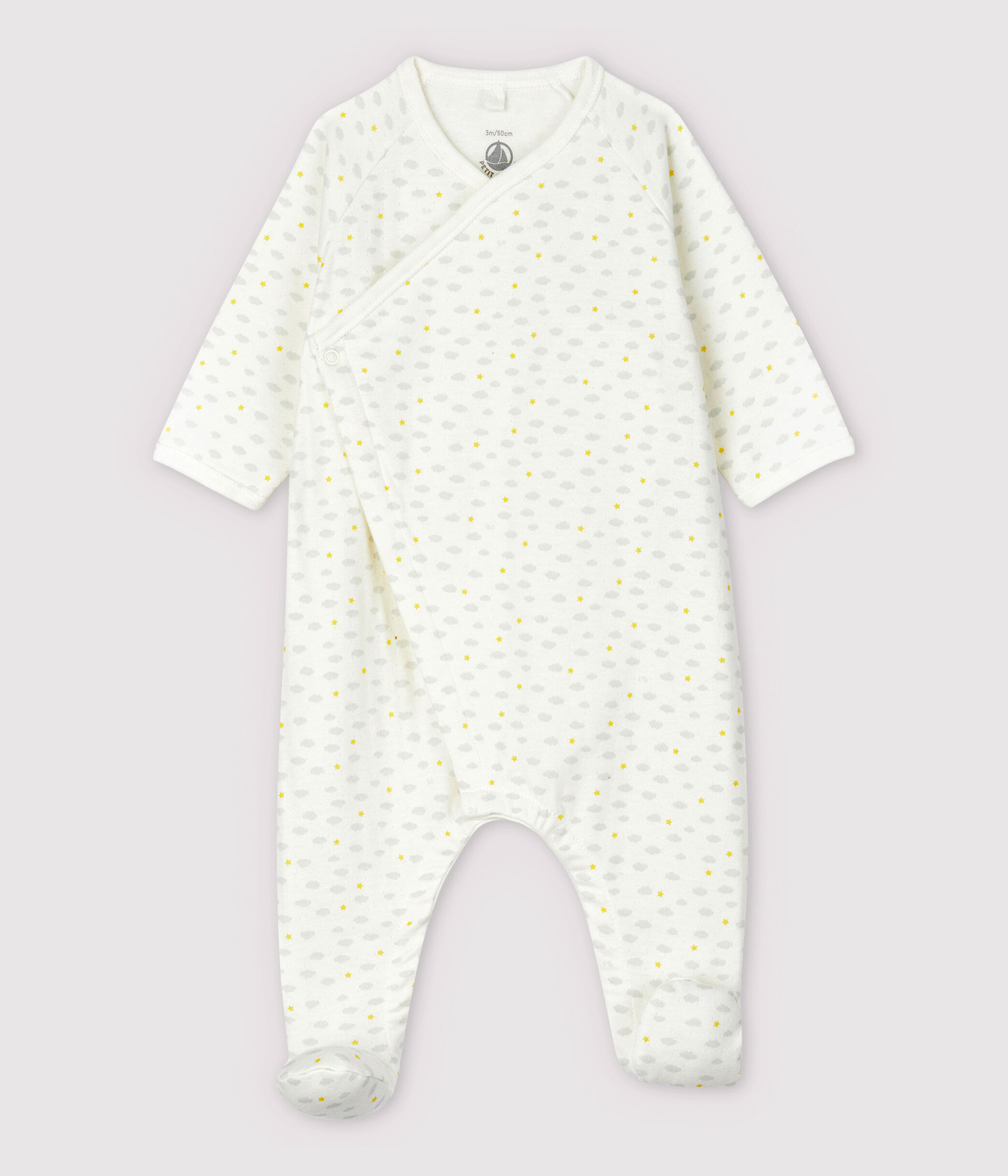 Dors bien b b en tubique en coton biologique A01OF01