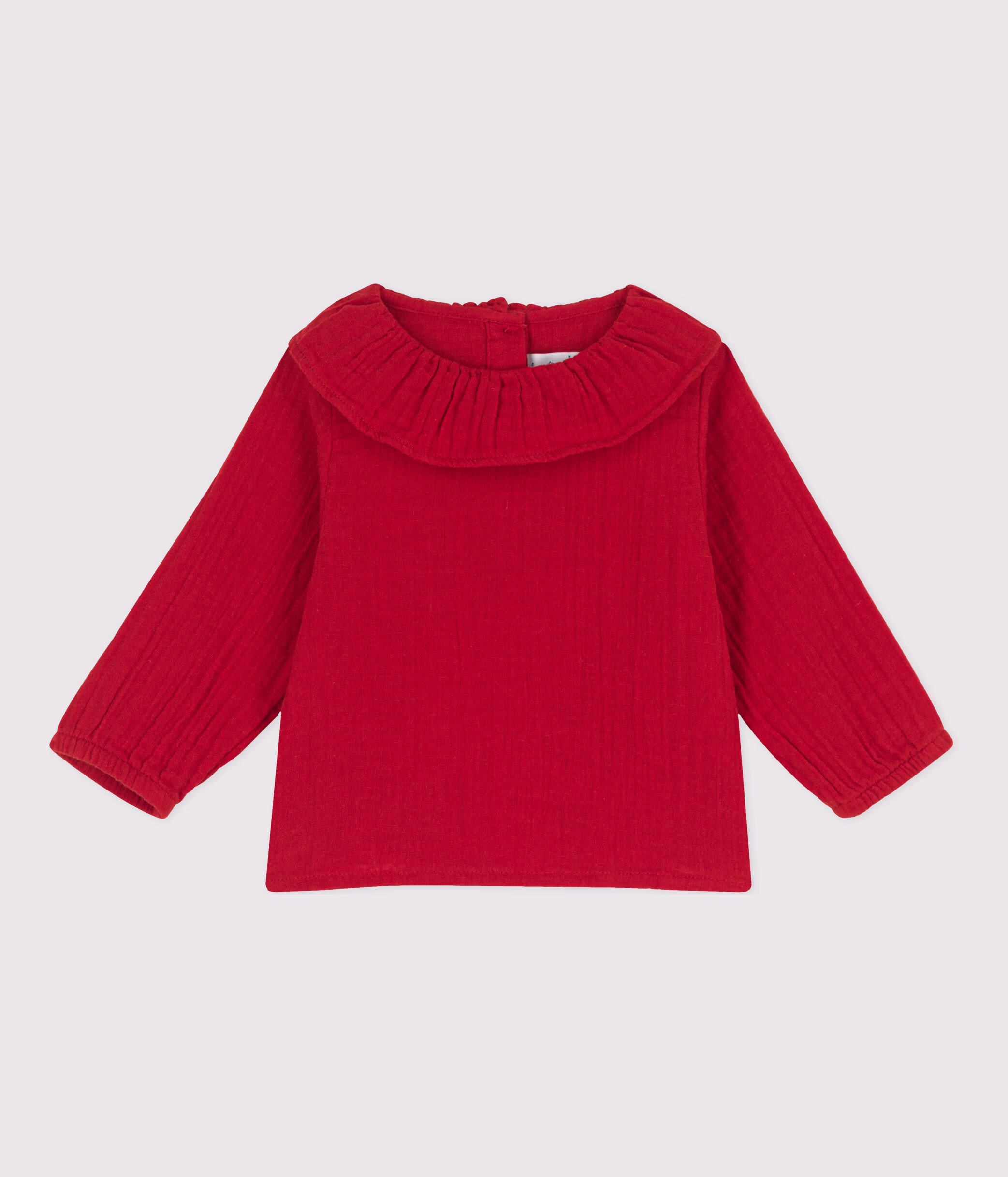 Blouse en hotsell coton manche longue