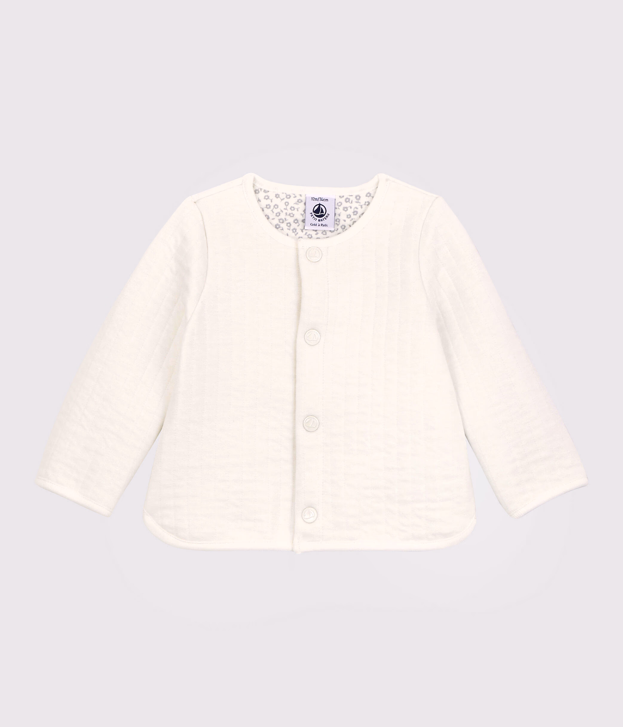 Cardigan en tubique matelass b b . A00I903