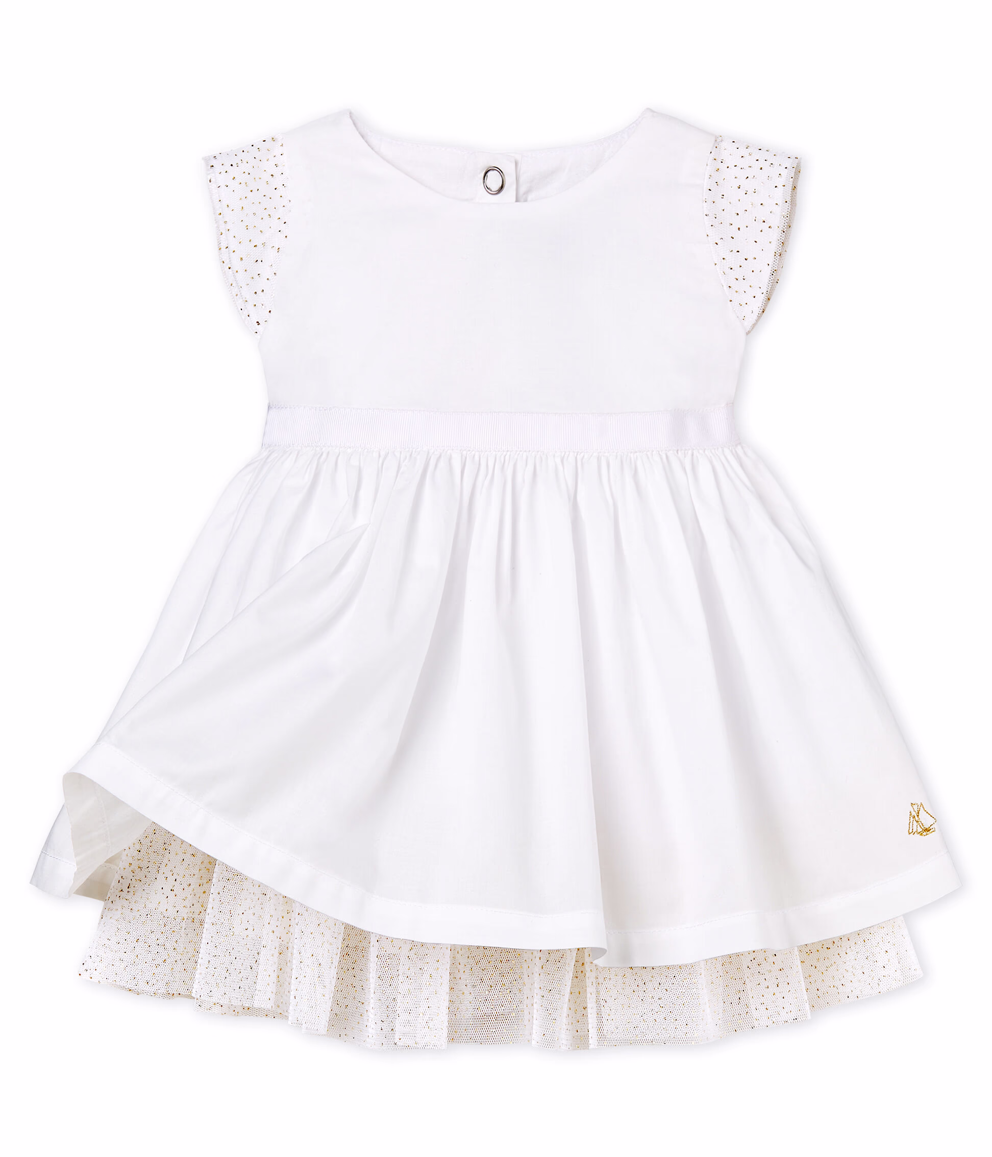 Robe manches courtes de c r monie b b fille 4904601