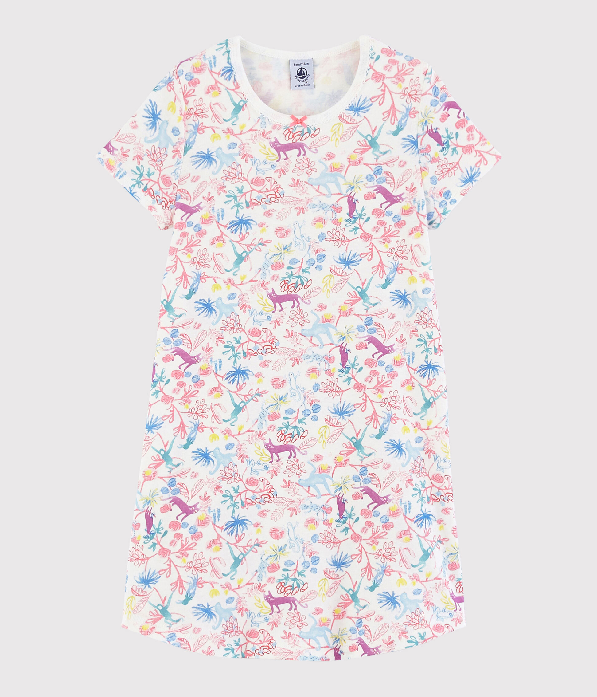 Chemise de nuit deals fille petit bateau
