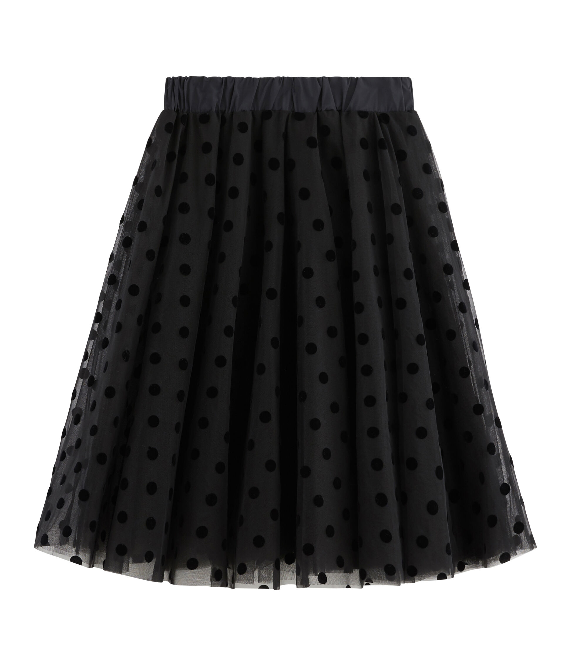 Jupe tulle store femme noir