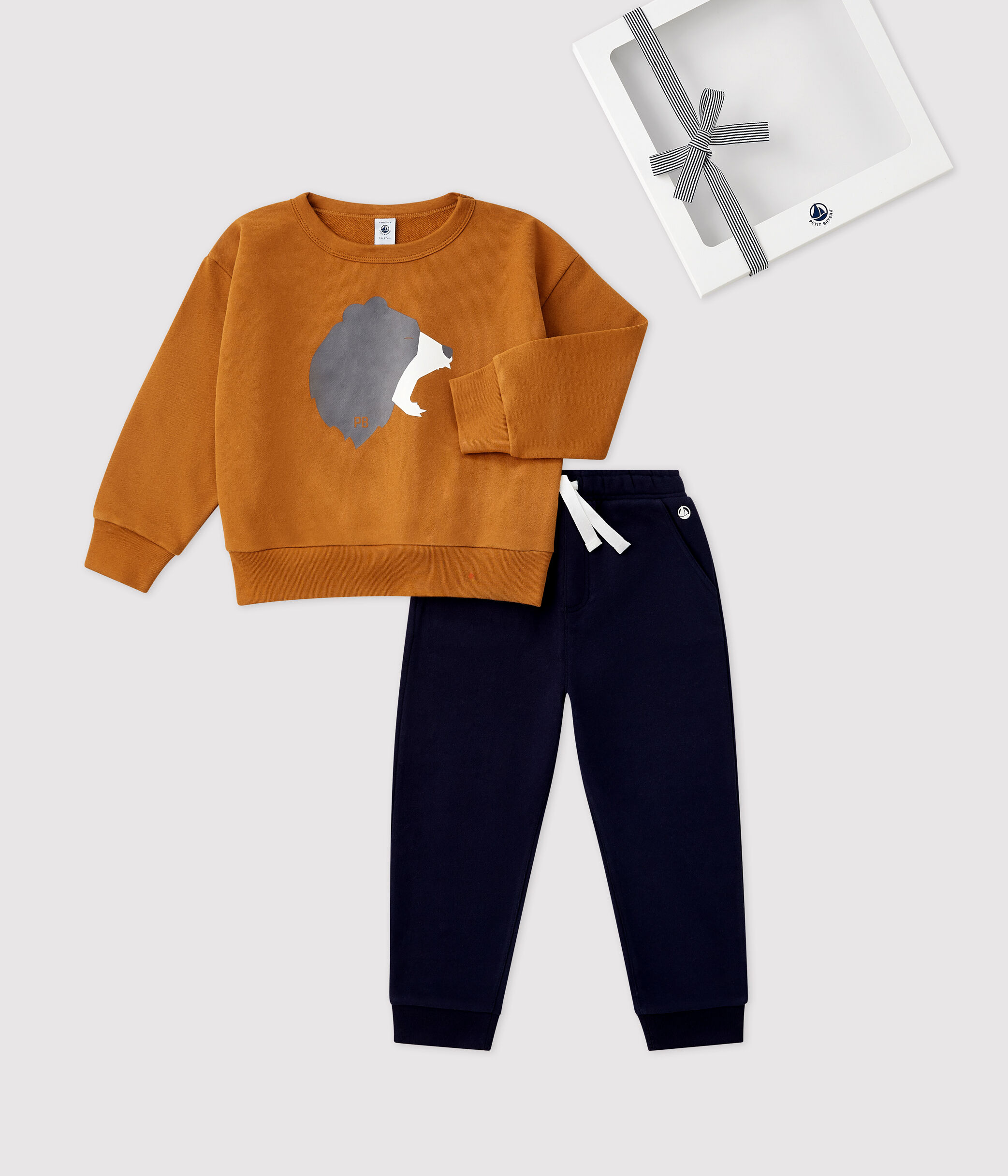 Coffret cadeau sweatshirt et jogging enfant gar on A07P700