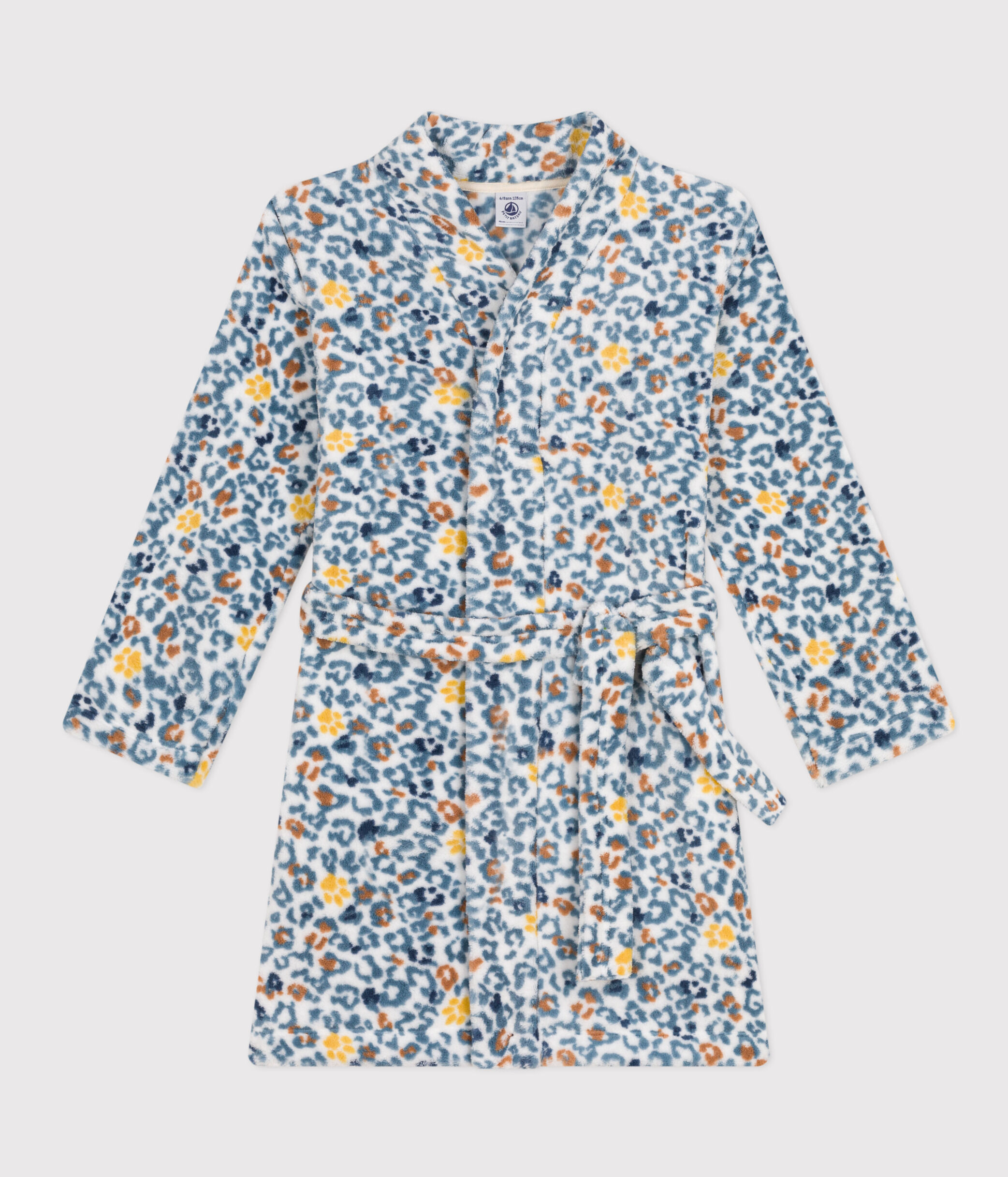 Robe de chambre en polaire enfant MARSHMALLOW POLOCHON MULTICO
