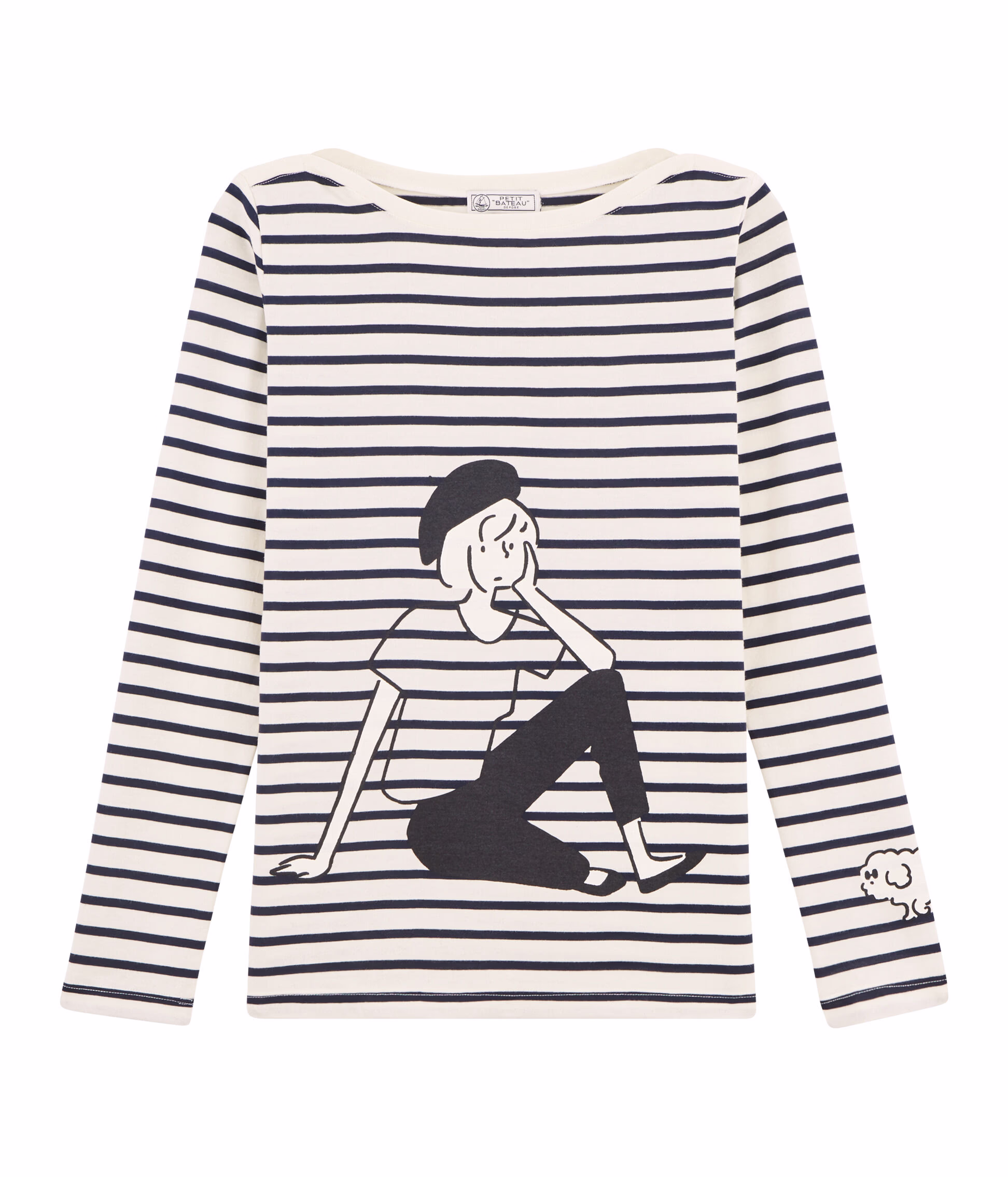 Marinière femme on sale tee shirt