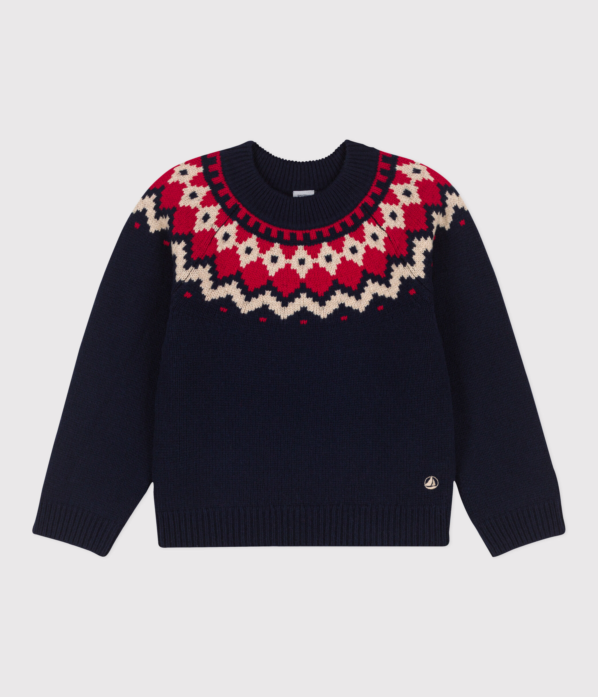 Pull jacquard fille cheap