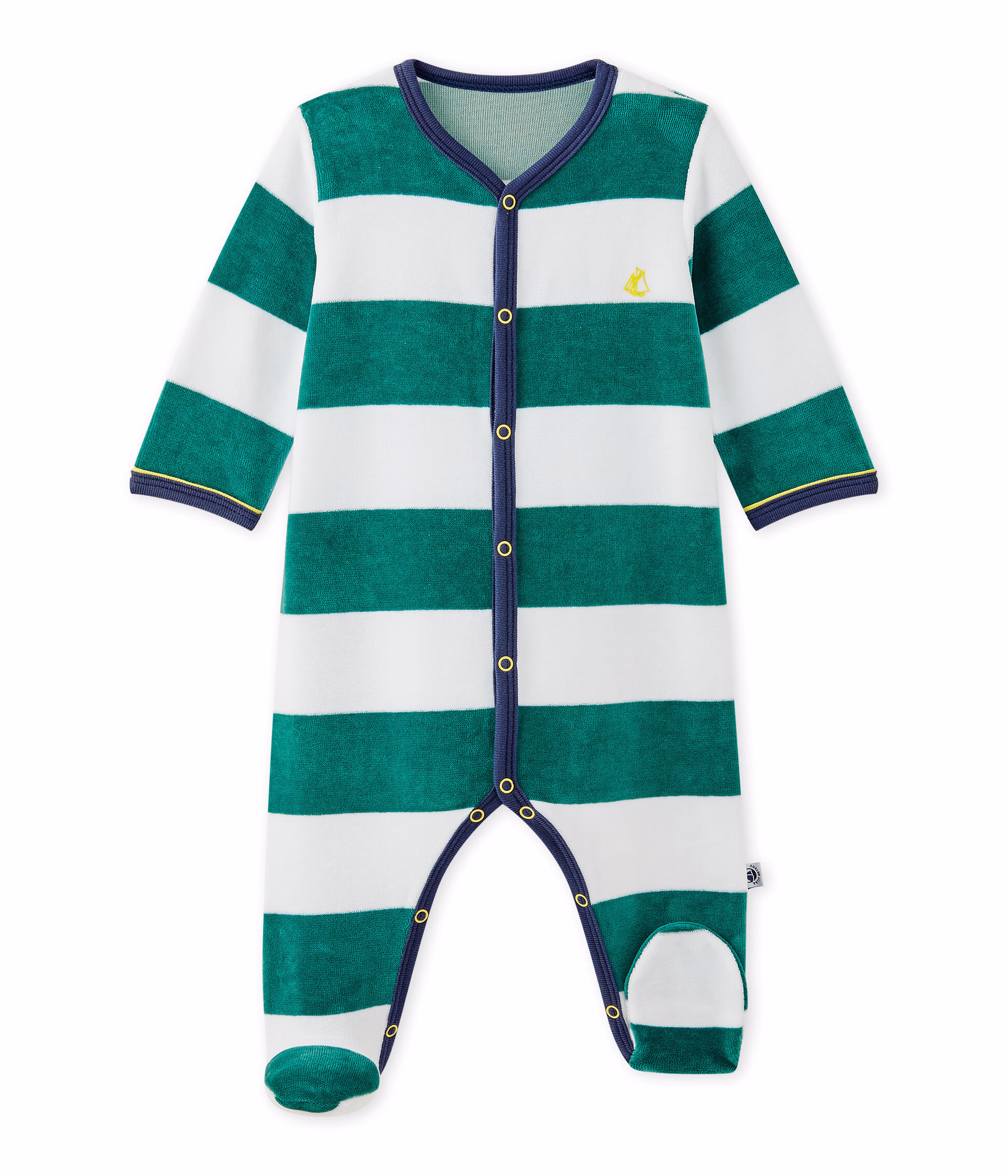 Grenouillère velours bébé garçon on sale
