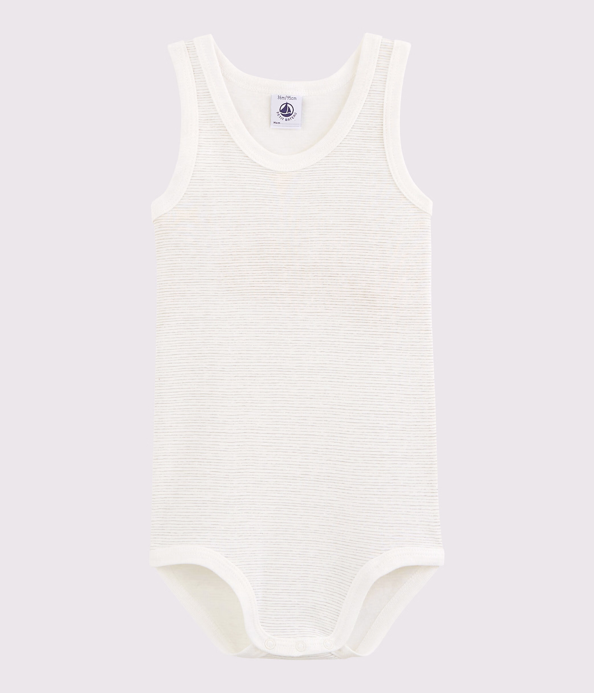 Body sans manches bebe fille garcon LAIT MISTIGRI Petit Bateau