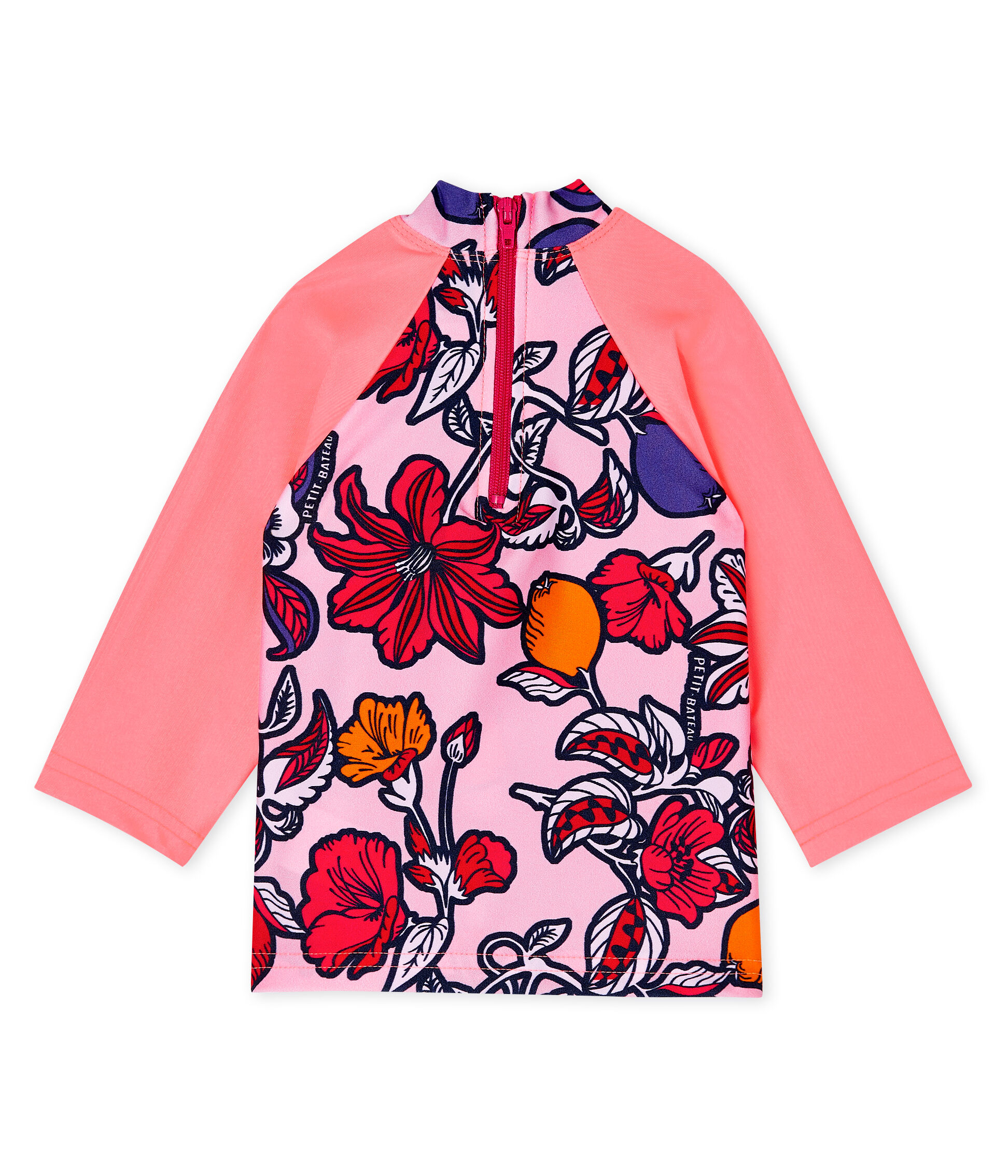 Tee shirt anti UV UPF 50 coresponsable b b fille MERVEILLE