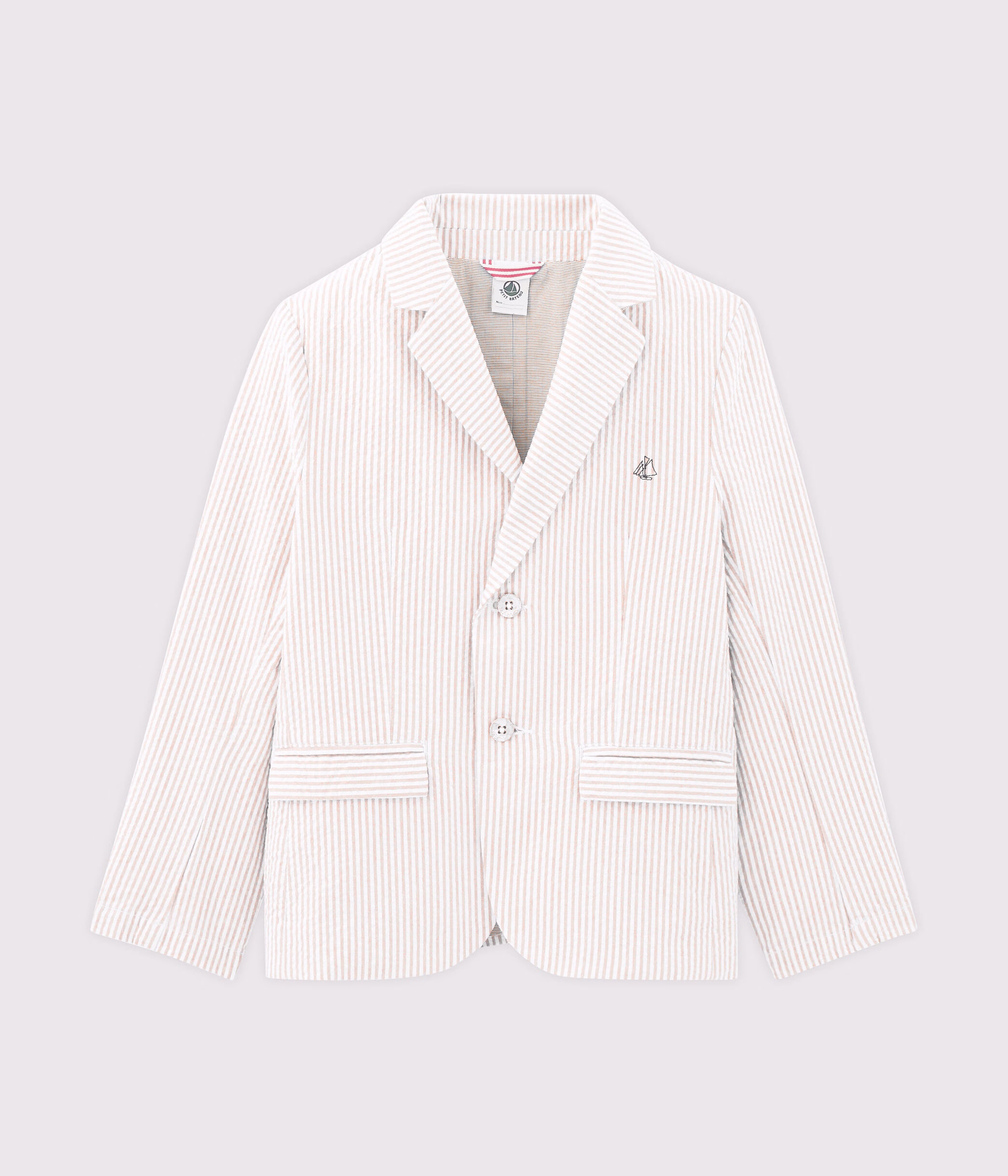 Veste enfant garcon BEIGE MARSHMALLOW Petit Bateau