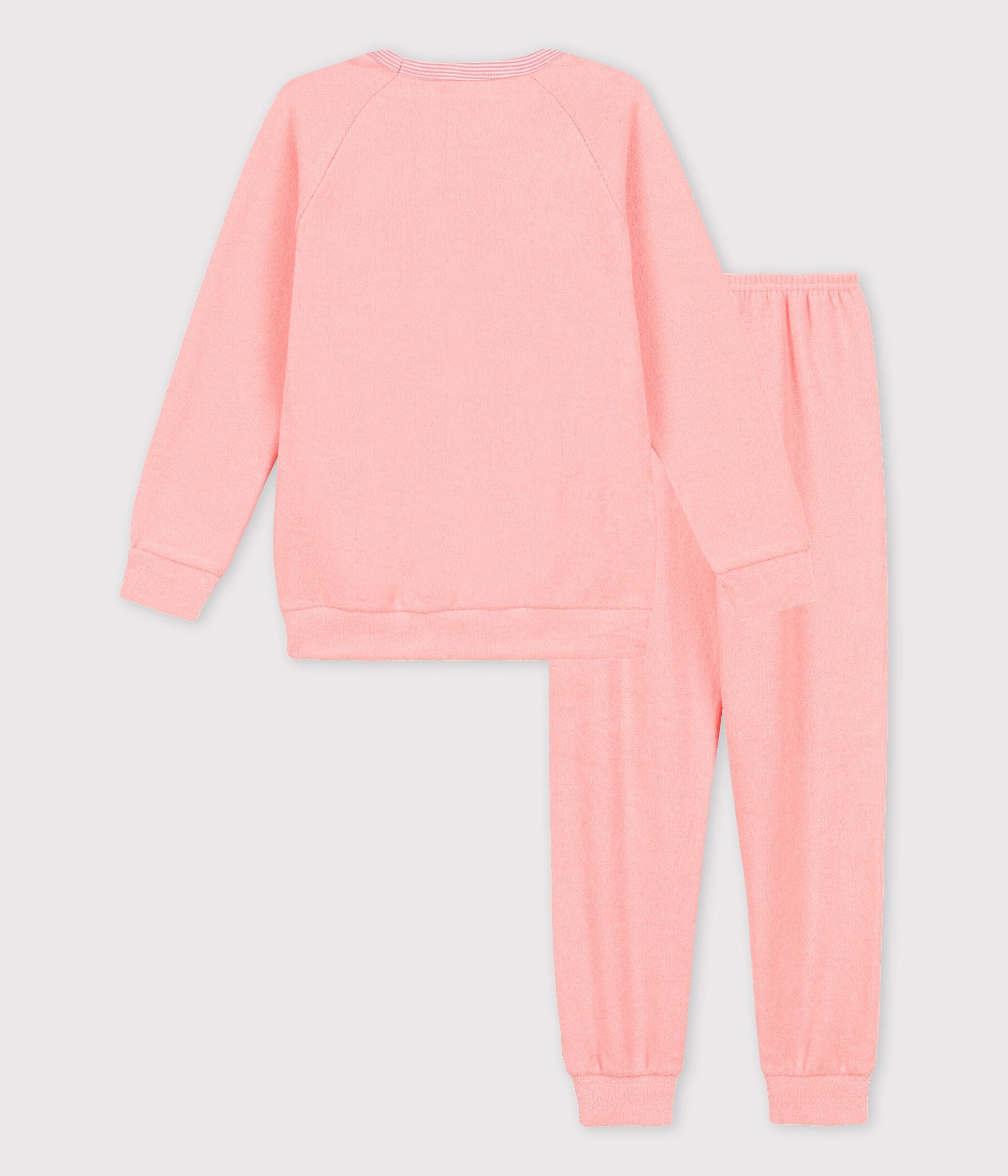 Pyjama en bouclette eponge grattee ROSAKO Petit Bateau