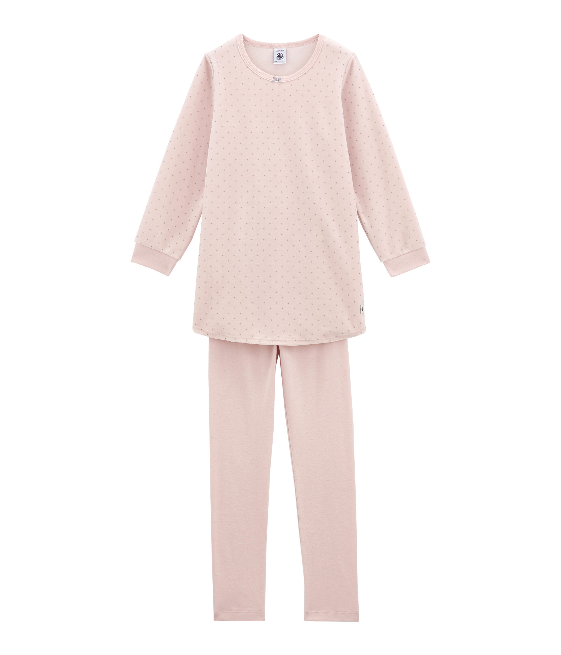 Chemise de nuit petite fille avec legging JOLI CONCRETE Petit Bateau