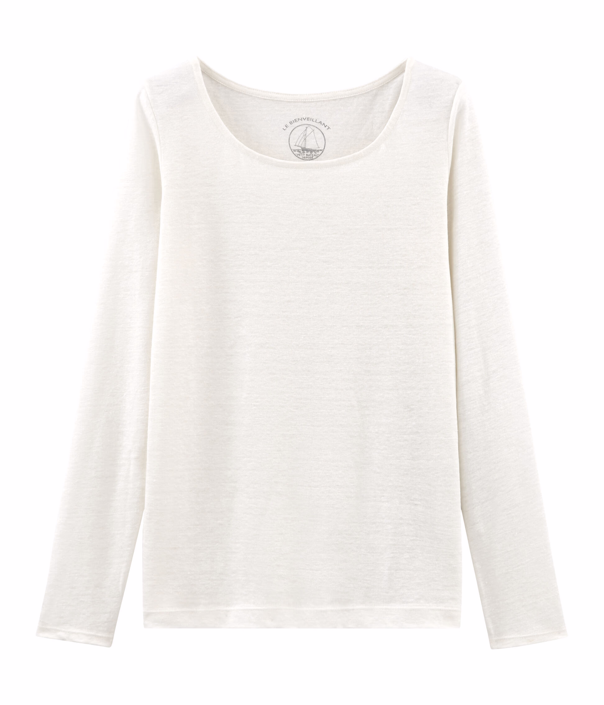 Tee shirt manches longues femme en lin 4735701200