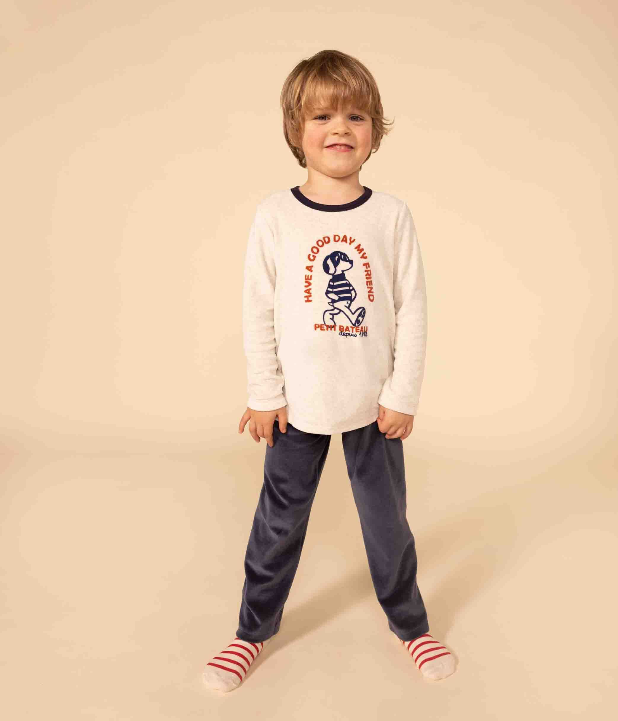 Pyjama enfant velours outlet