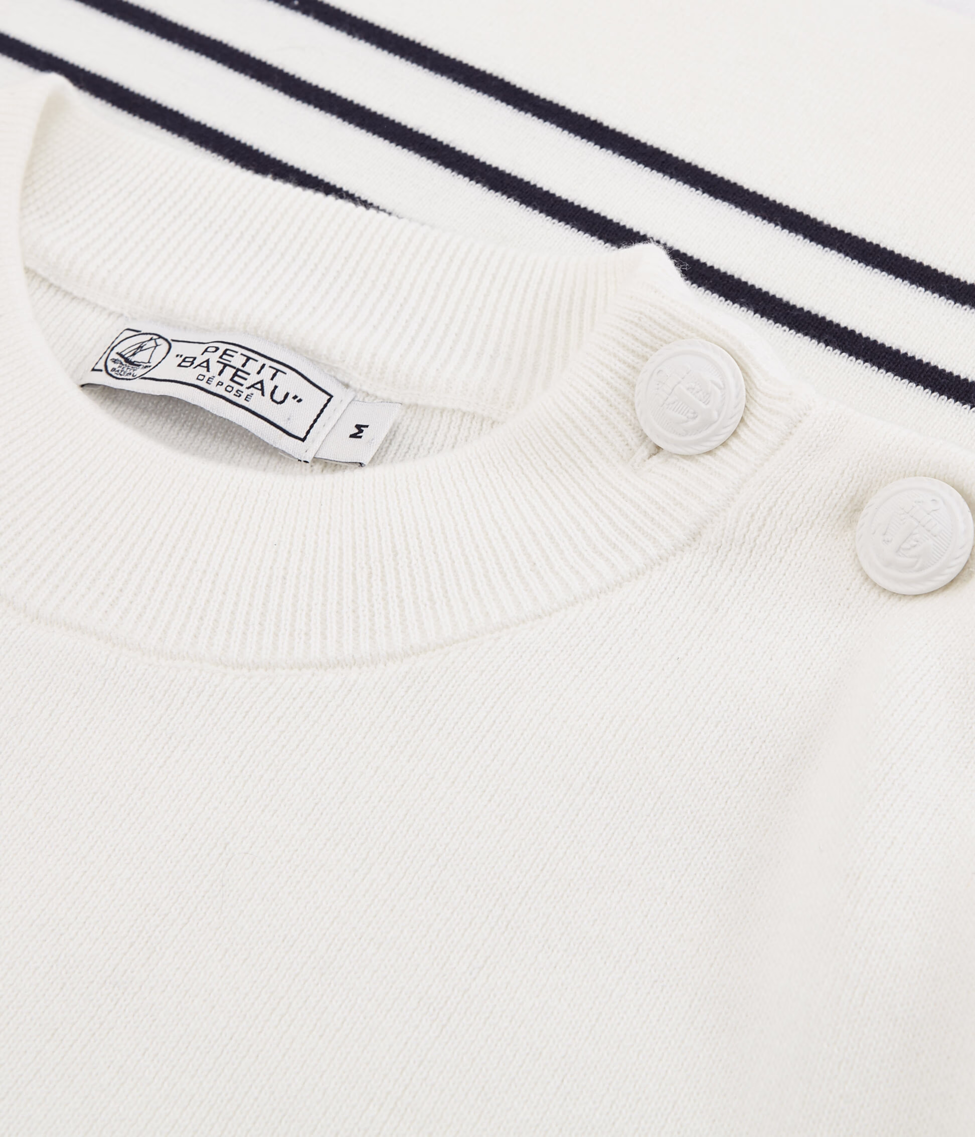 Pull marin 2025 homme petit bateau