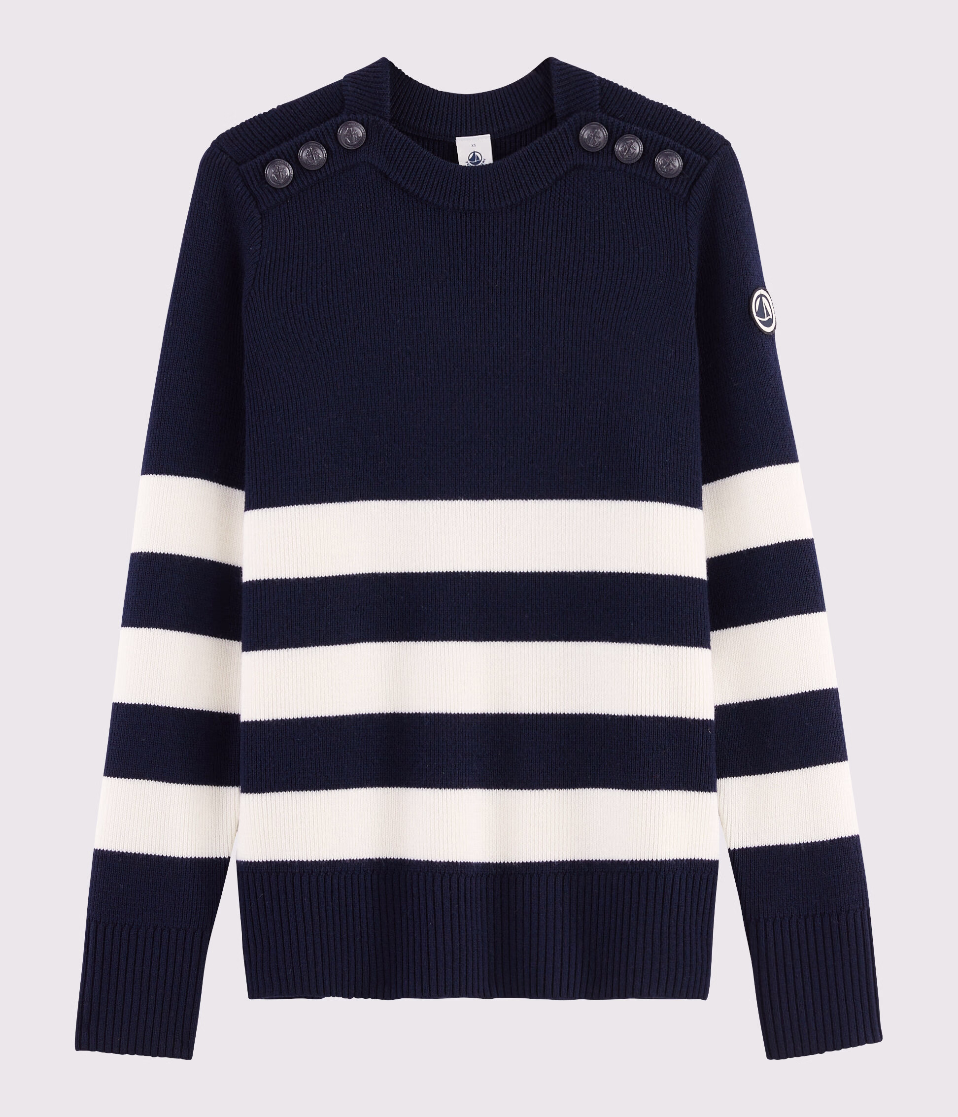 Pull marin 2025 homme petit bateau