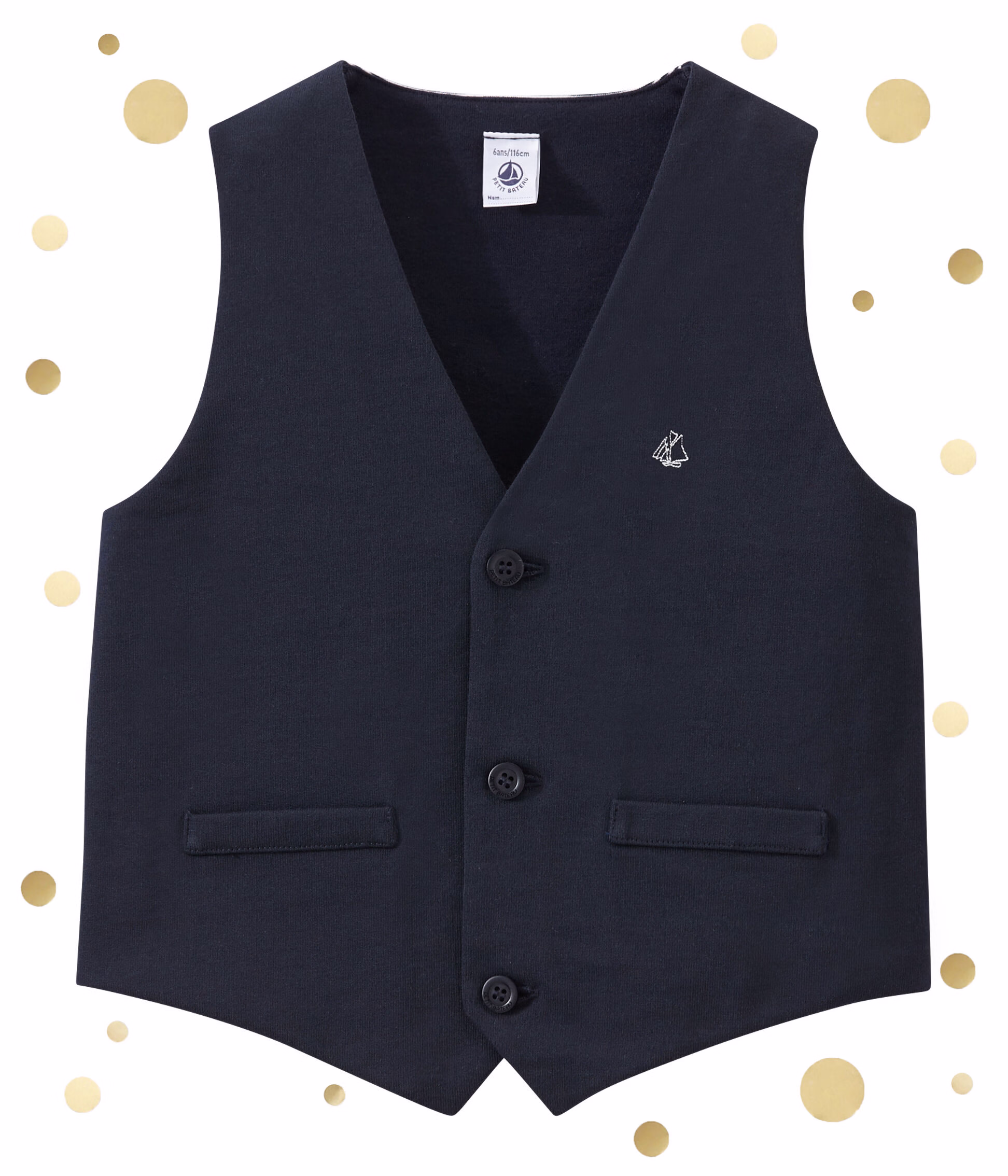 Gilet sans manches enfant gar on 4470001050