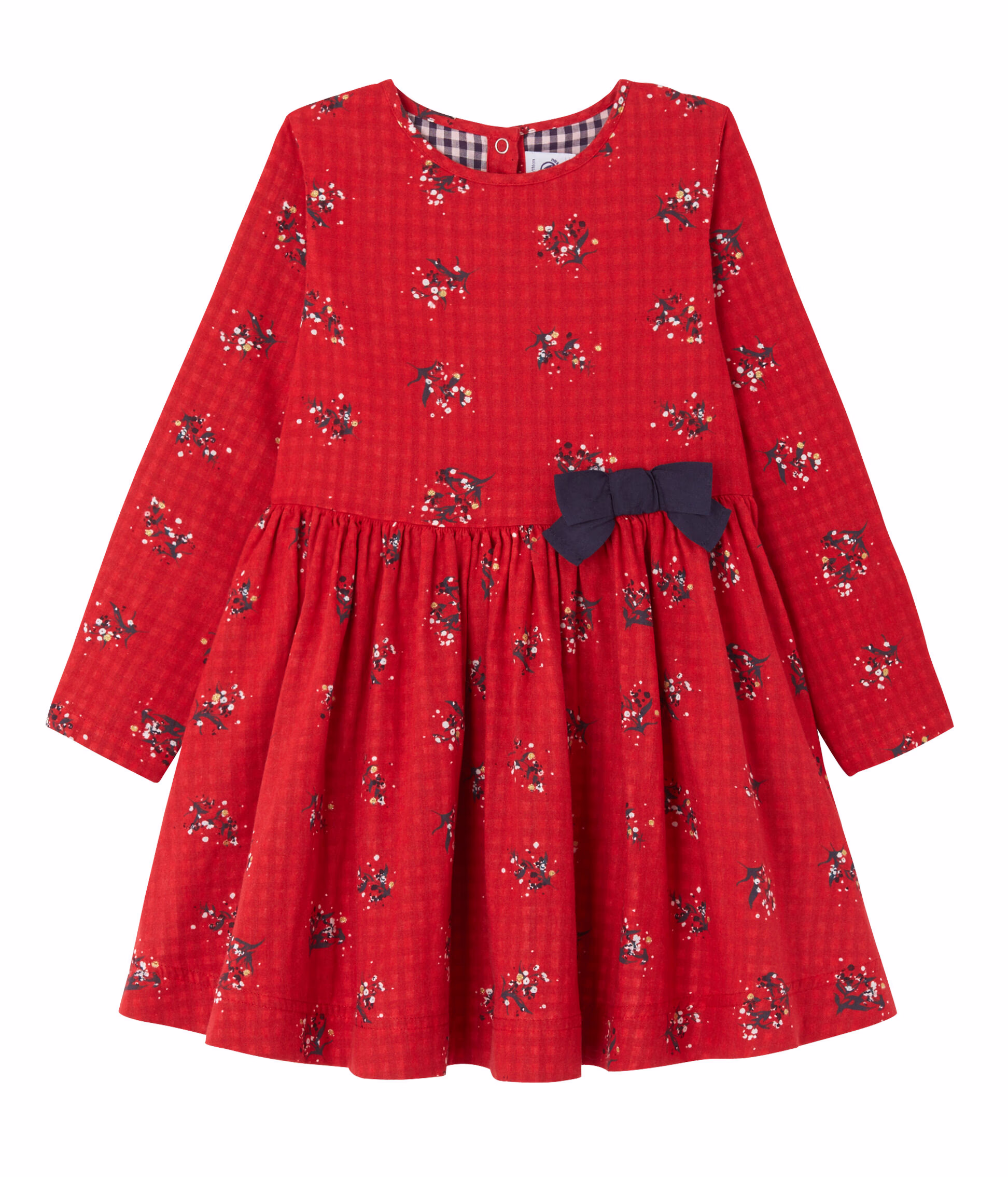 Robe fille petit bateau top