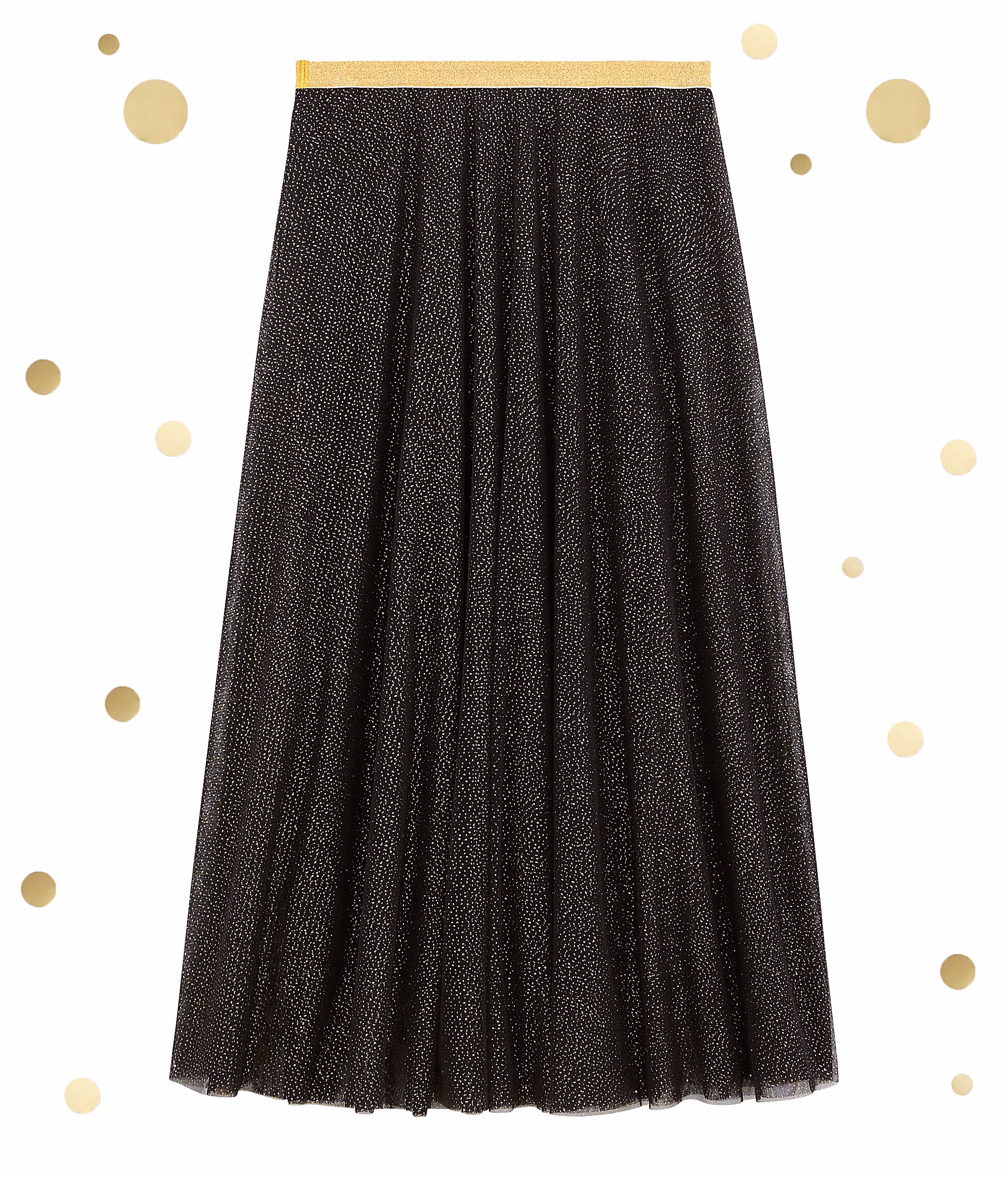Jupe tulle noire top fille